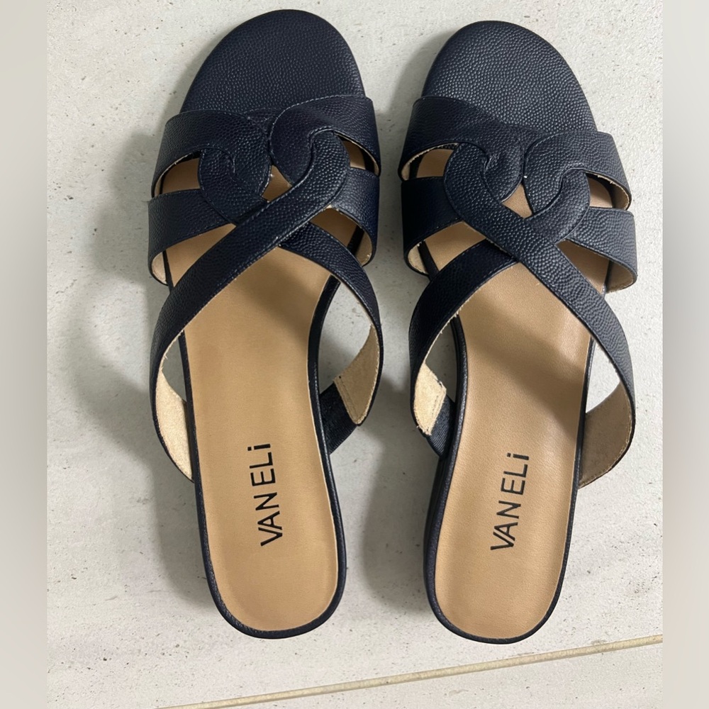 Black Vaneli sandals